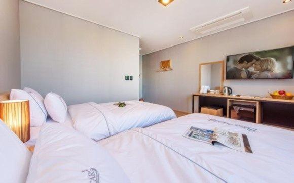 Sea Star Hostel Yeosu Exterior foto